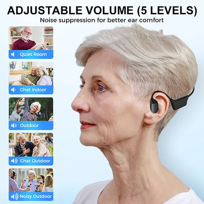 🔥🔥Final 3 Hours: 70% OFF🏆 Limited-Time Offer – Don’t Miss This Deal🔥Pryxo Bone Conduction Smart Hearing Aids