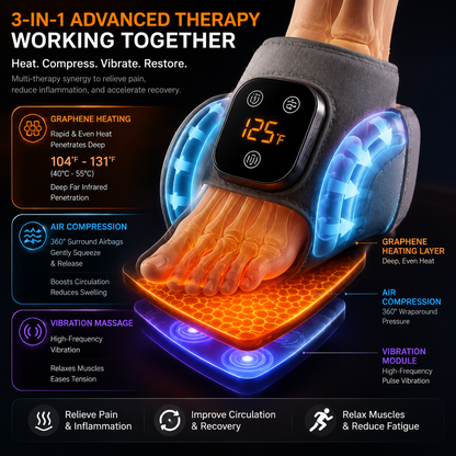 Pryxo™ 3-in-1 Foot Massager