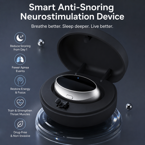 Pryxo™ — Smart Anti-Snoring Neurostimulatin Device